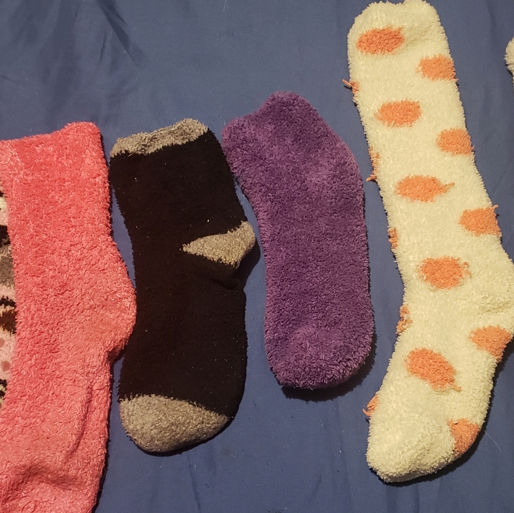 Fuzzy socks